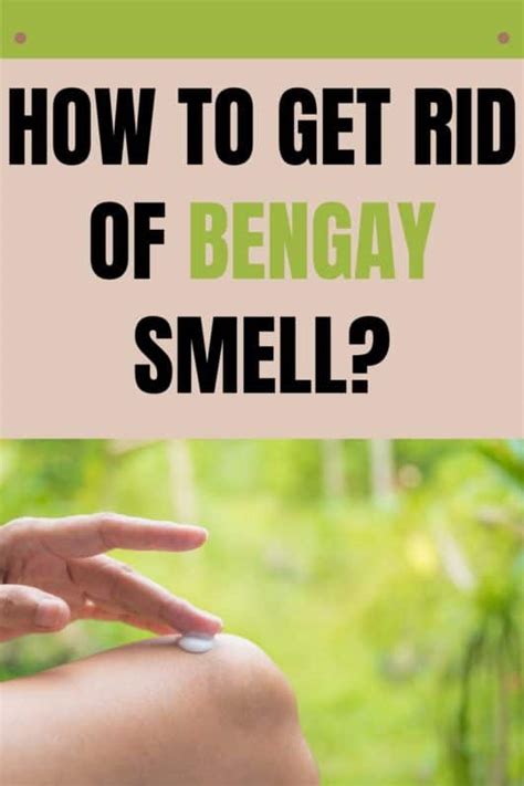 what does bengay smell like